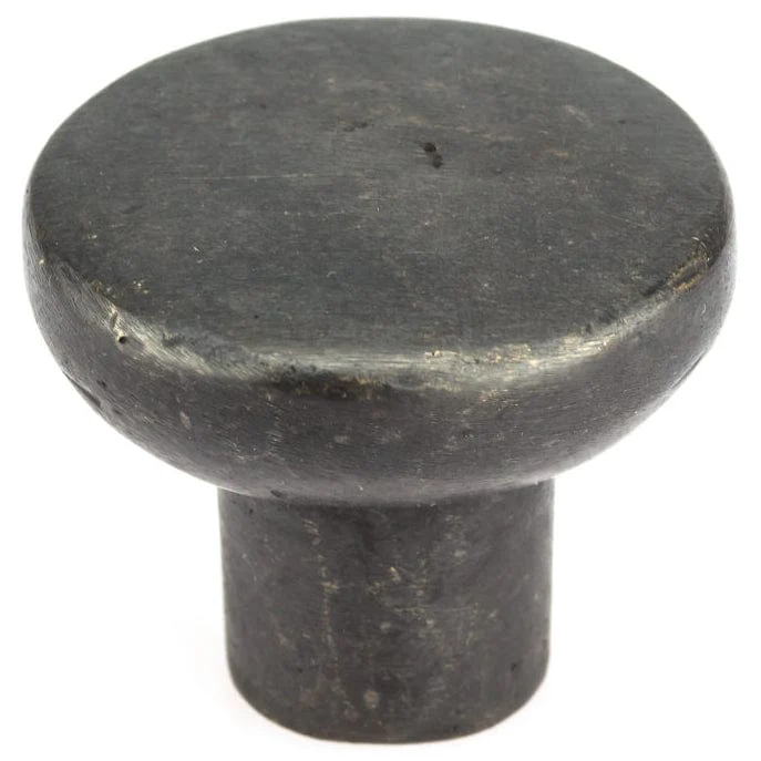 Smooth Traditional Knob – 1-3/8″ Diameter – Dark Bronze