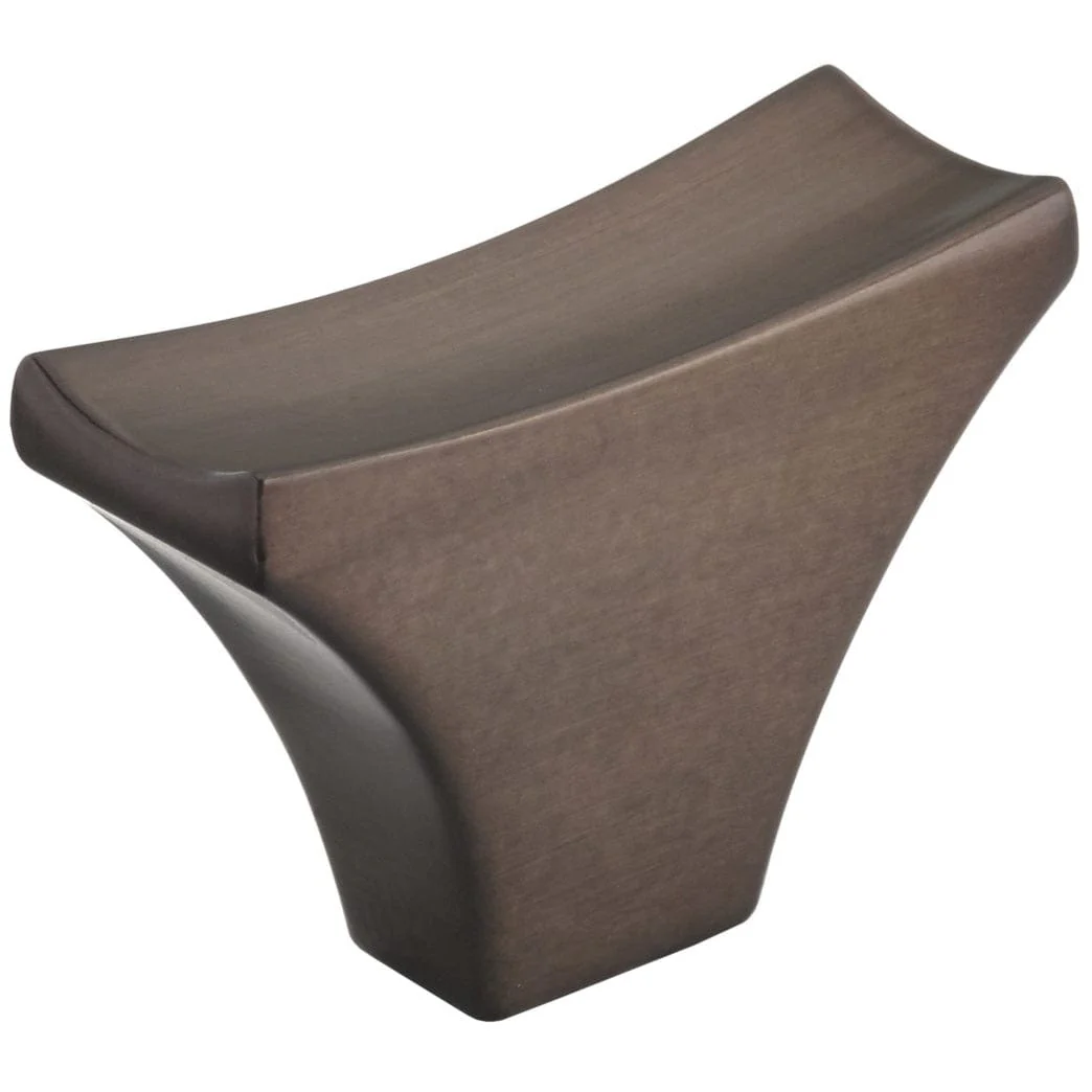 Transitional Knob, 1-9/16" x 9/16", Honey Bronze - Image 1