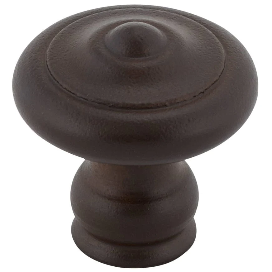 Traditional Knob, 1-3/16″ D, Rust