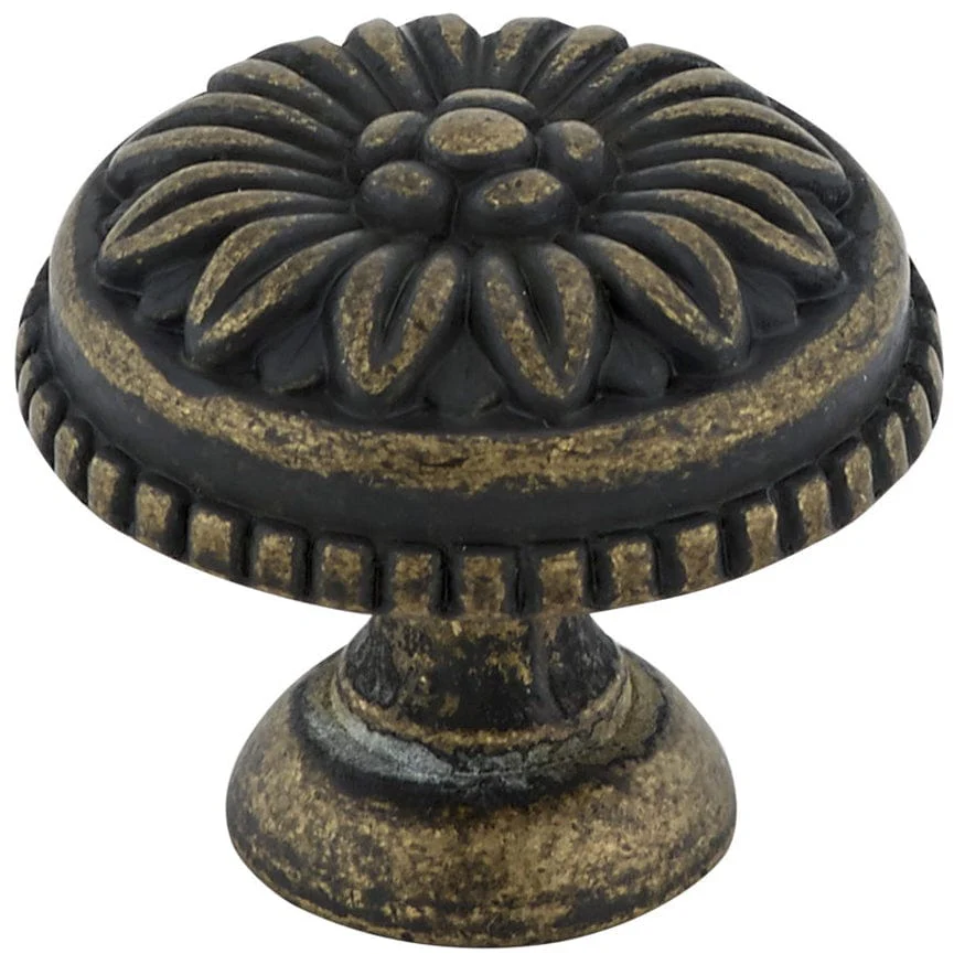 Traditional Knob, 1-3/16″ D, Antique English