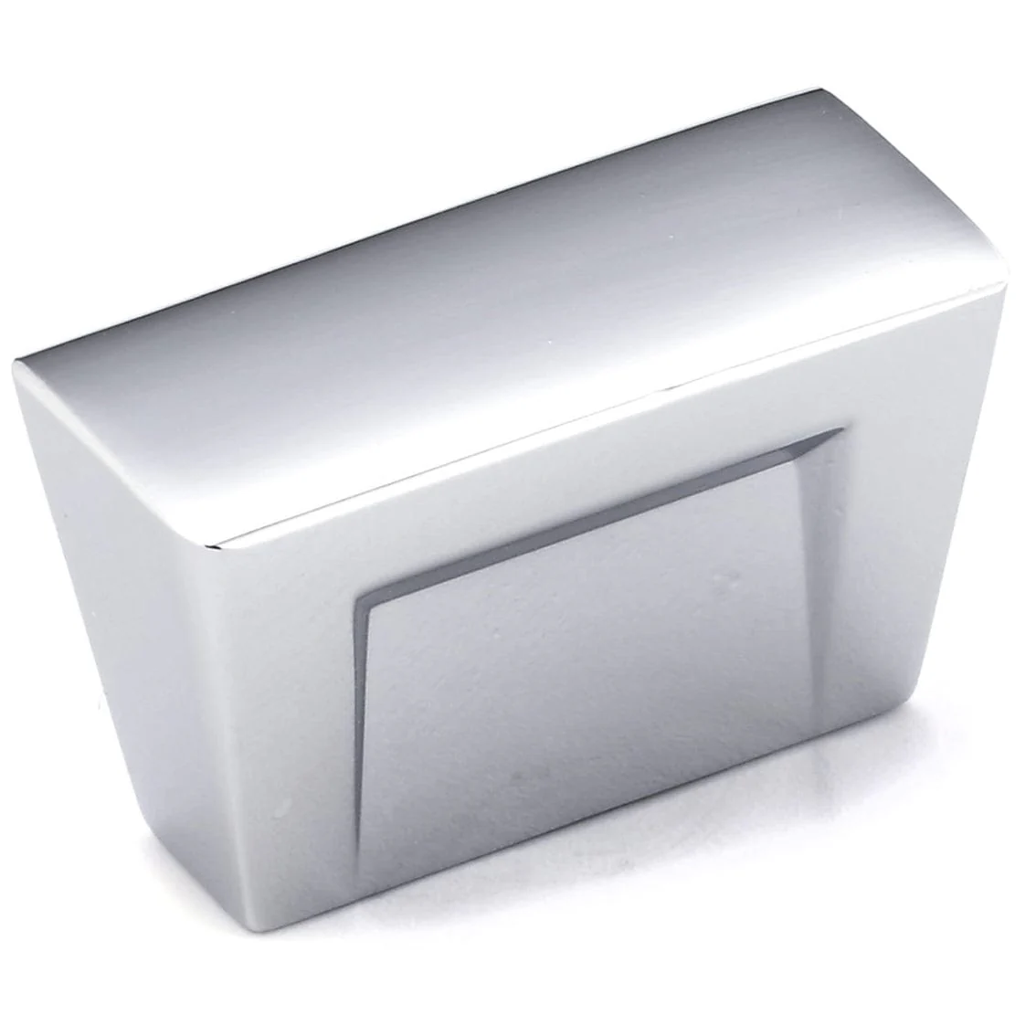 Contemporary Knob – 1-3/16″ x 1/2″ – Chrome