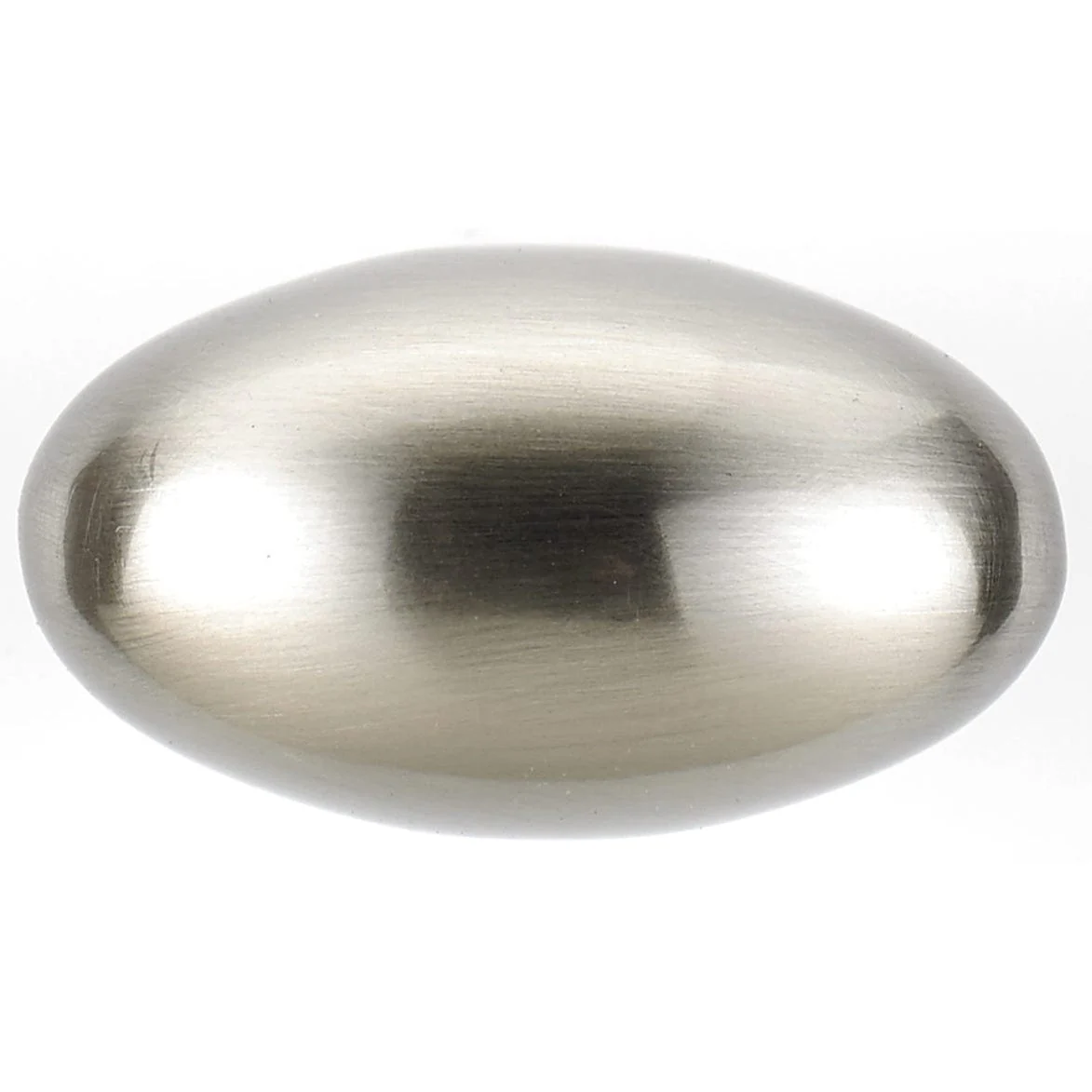 Traditional Knob, 1-9/16" x 7/8", Brushed Nickel - Image 2