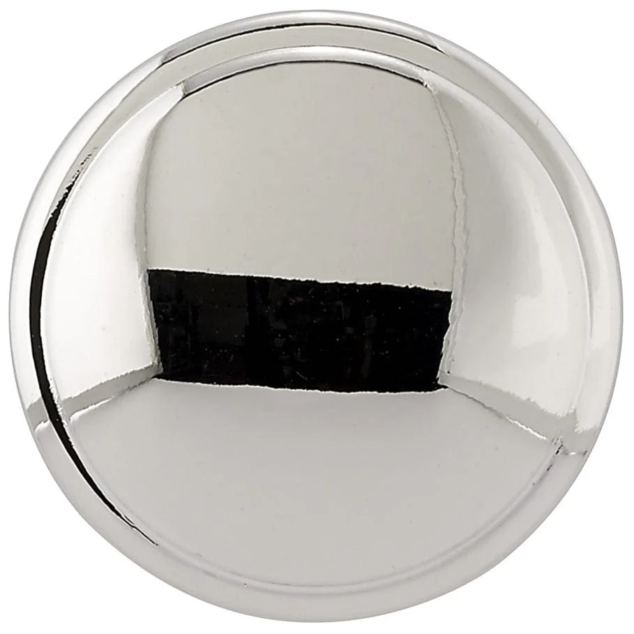 Traditional Knob, 1-1/4" D, Polished Nickel - Image 2
