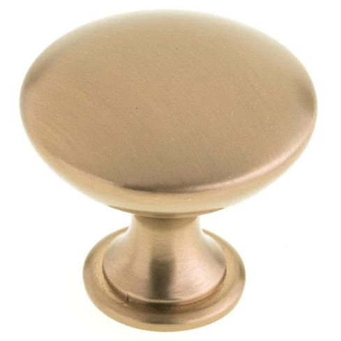Contemporary Knob, 31/32″ D, Champagne Bronze
