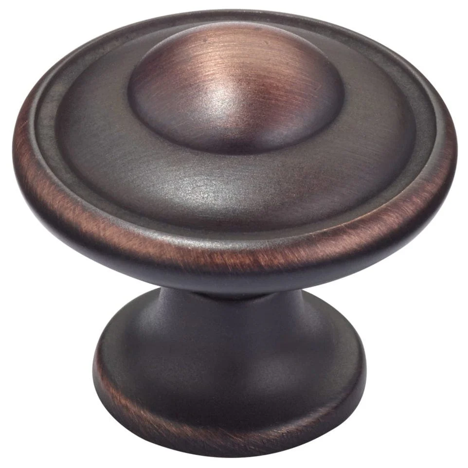 Traditional Knob, 1-7/32″ D, Brushed Oil-Rubbed Bronze