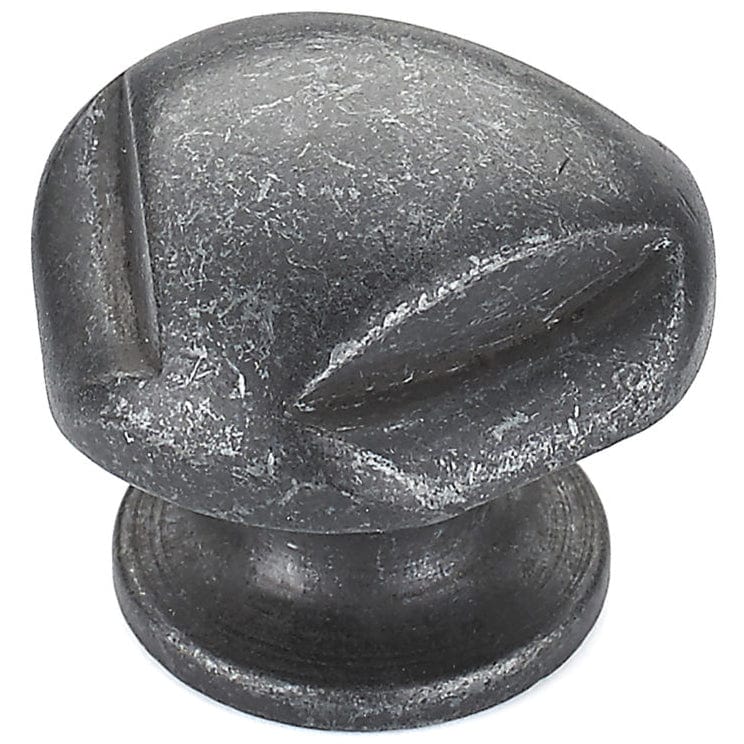 Traditional Knob, 1-1/8" D, Anthracite - Image 1
