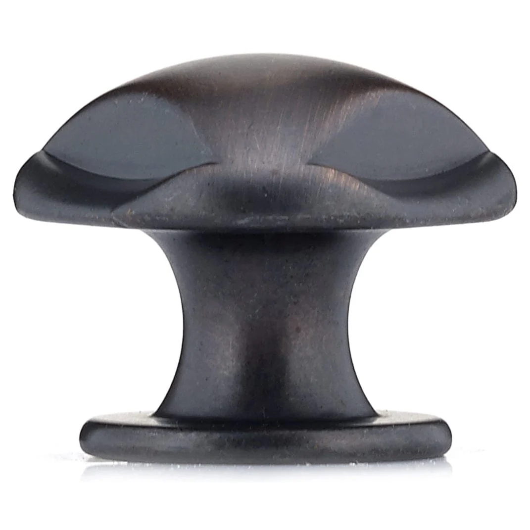 Traditional Knob, 1-5/16" D, Brushed Oil-Rubbed Bronze - Image 3