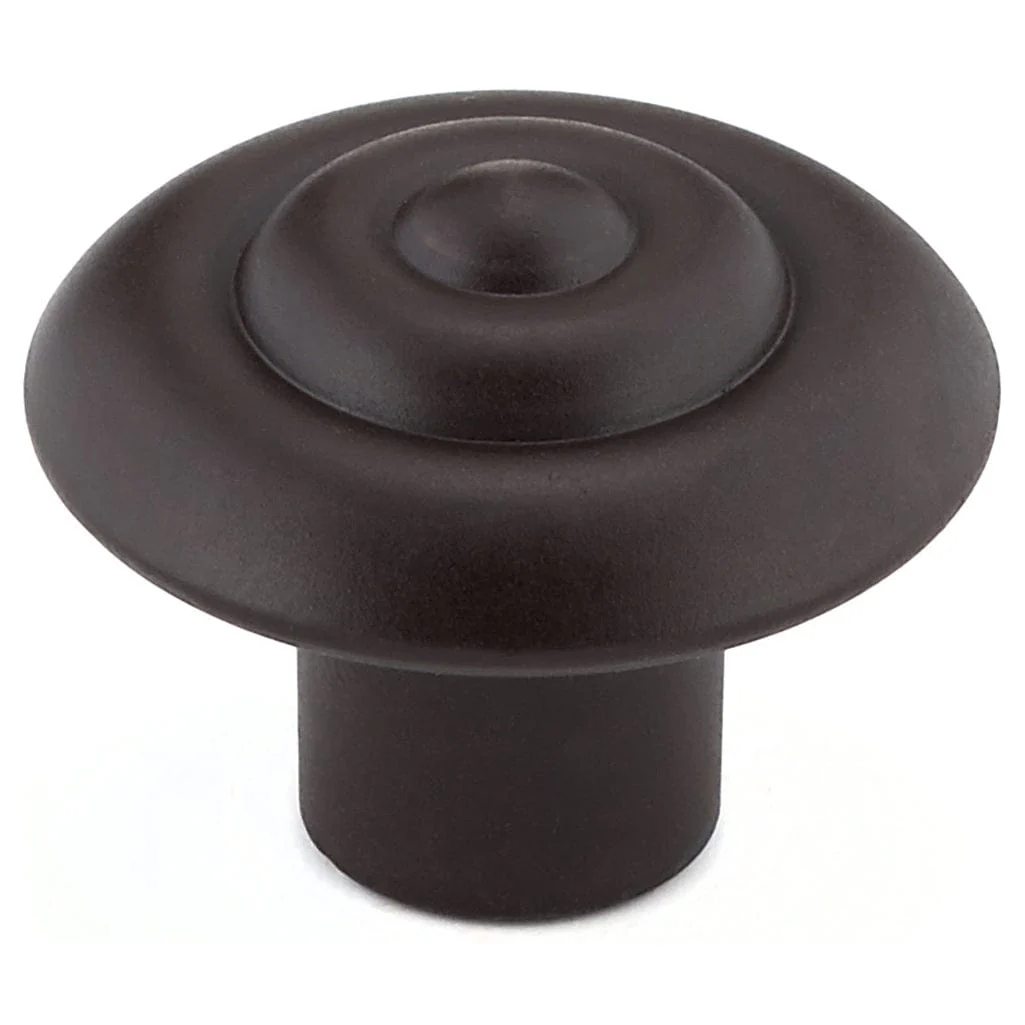 Traditional Knob, 1-1/4" D, Rust - Image 1