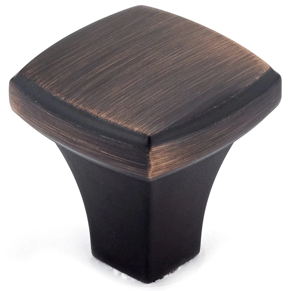 Transitional Knob, 1-1/4″ x 1-1/4″, Brushed Oil-Rubbed Bronze