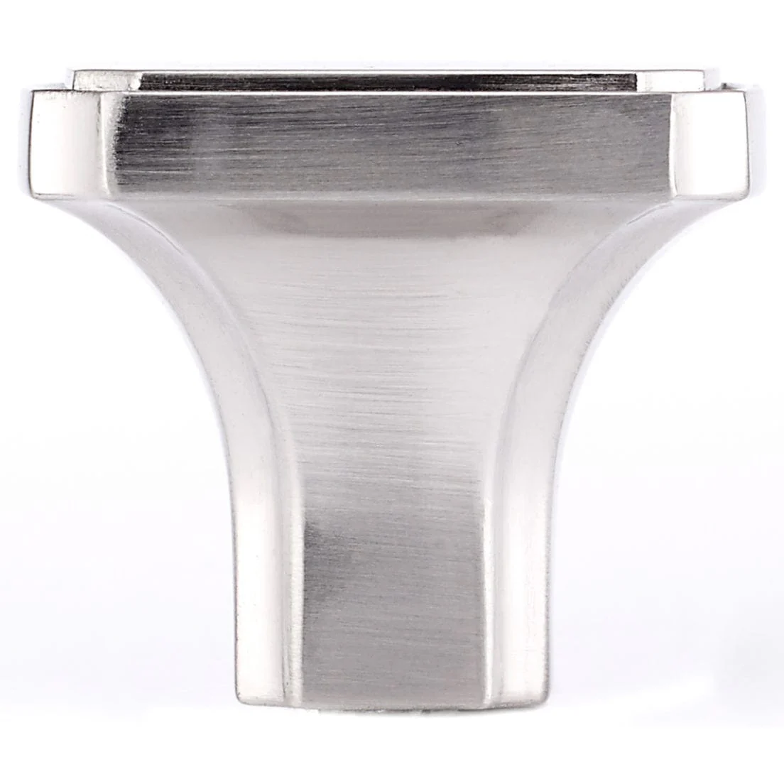 Transitional Knob, 1-3/8" x 1-3/8", Brushed Nickel - Image 3