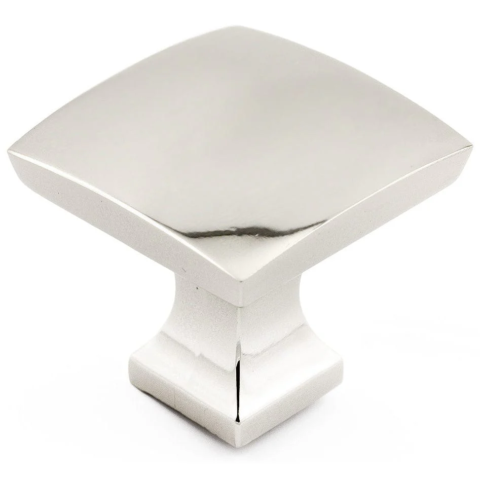 Transitional Knob, 1-5/16″ x 1-5/16″, Polished Nickel