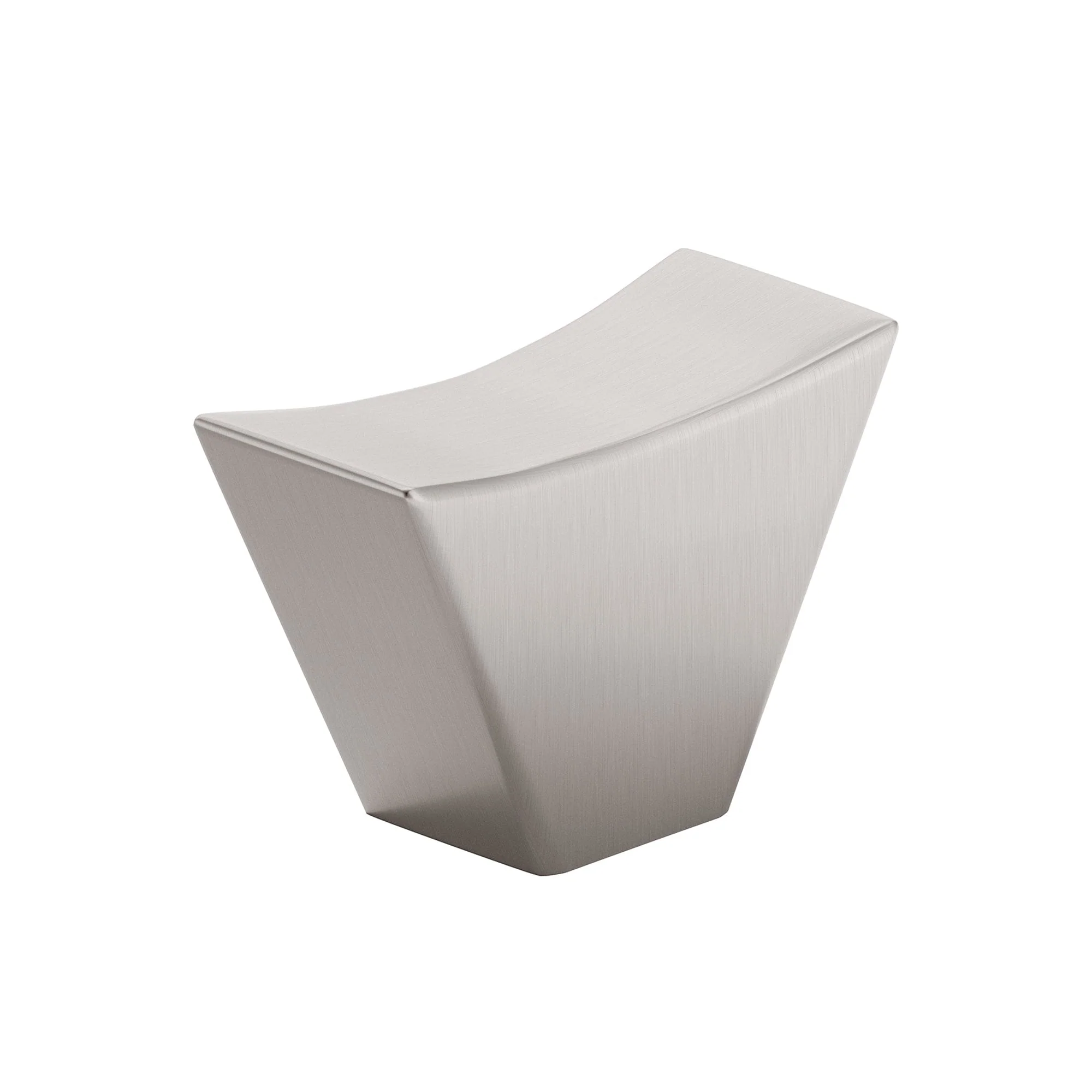 Contemporary Knob, 1-11/16″ x 13/16″, Brushed Nickel