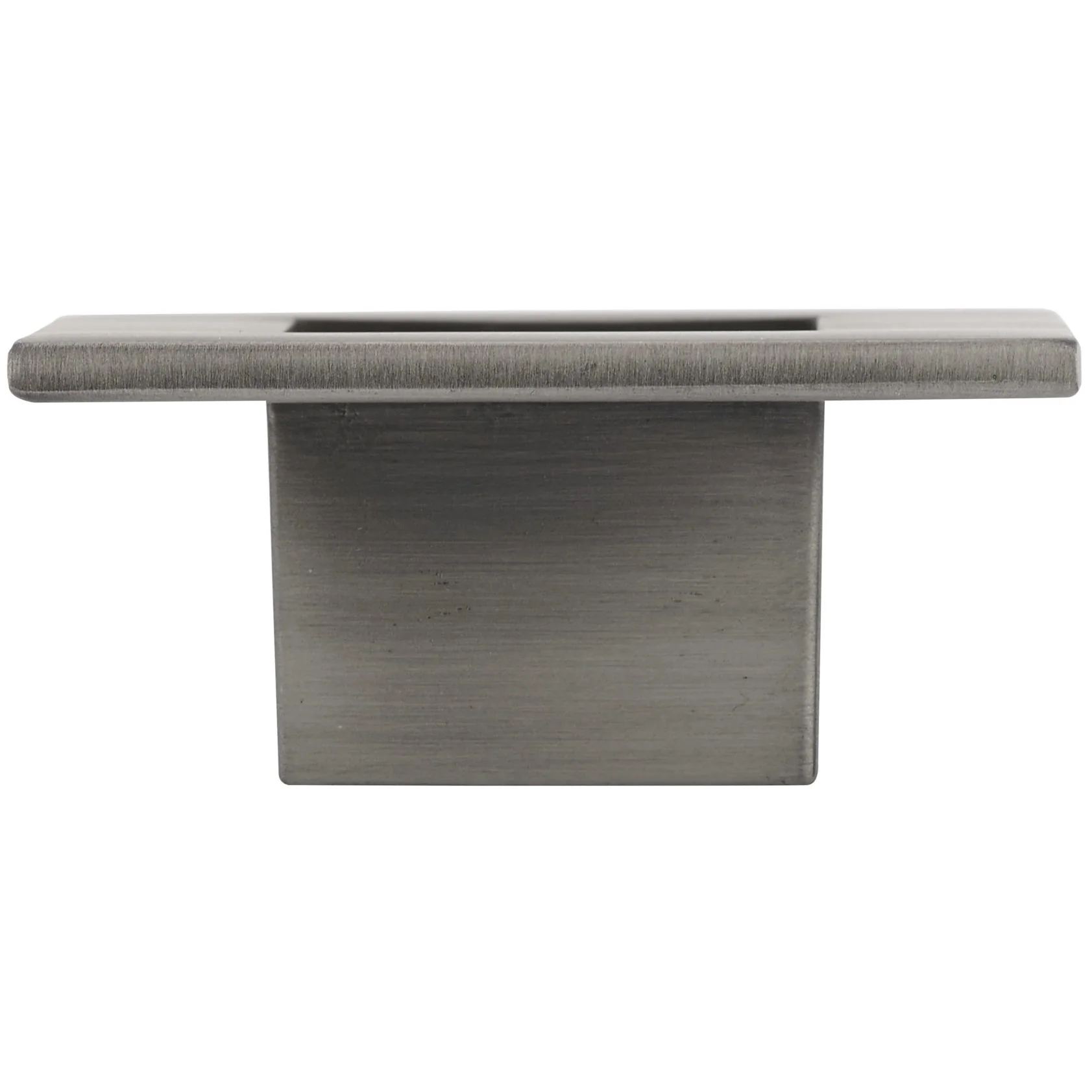 Transitional Knob, 2-3/8" x 2-3/8", Brushed Pewter - Image 3
