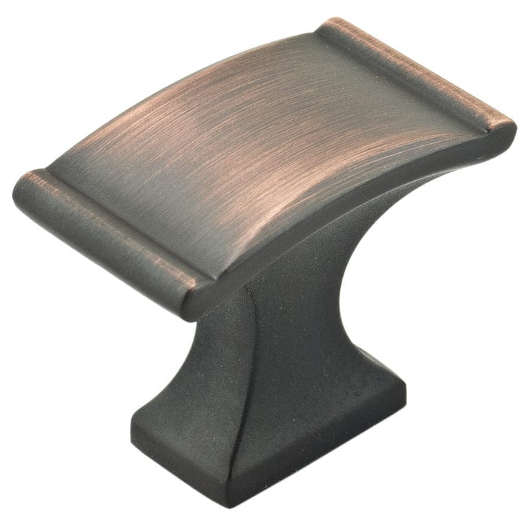 Traditional Knob, 1-3/8″ x 25/32″, Brushed Oil-Rubbed Bronze