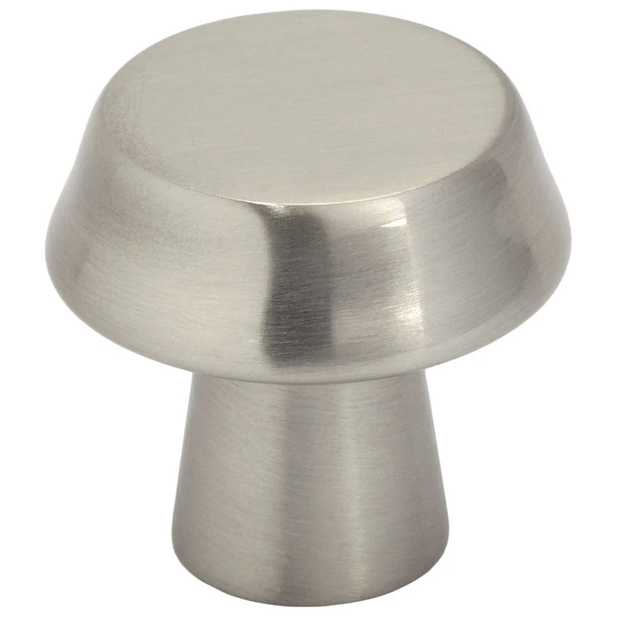 Contemporary Knob, 1-1/16″ D, Brushed Nickel
