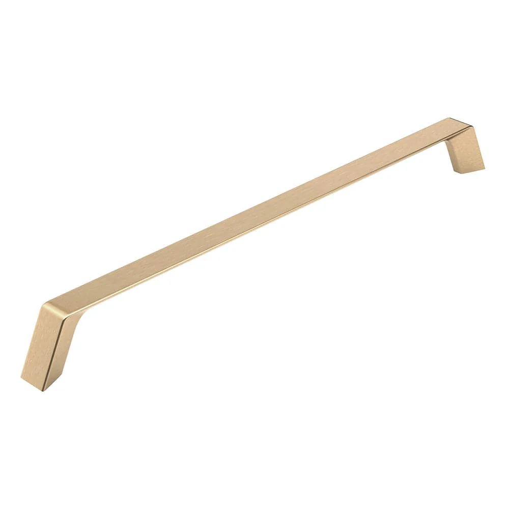 Contemporary Pull, 10-1/8" Center-to-Center, Champagne Bronze - Image 1