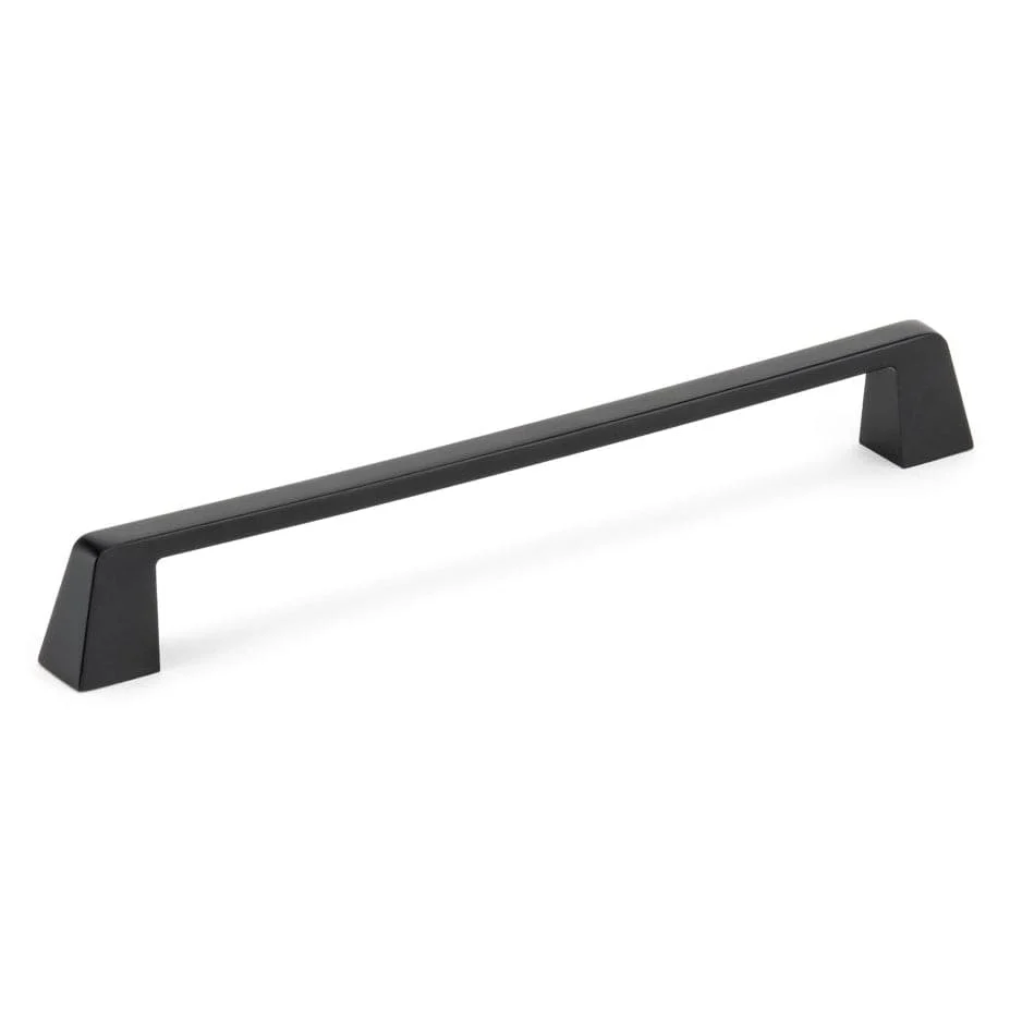 Contemporary Pull, 8-13/16″ Center-to-Center, Matte Black
