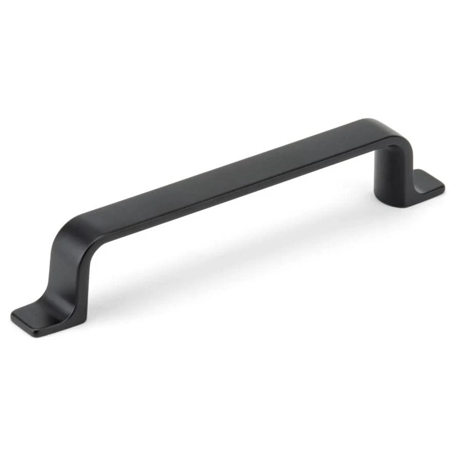 Contemporary Pull - Matte Black - 5-1/16" Center-to-Center - 6-1/2"L - Image 1