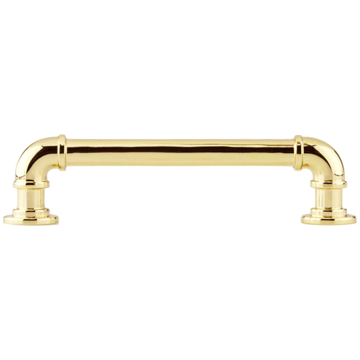 Eclectic Pull - 5-1/16" Center-to-Center - Brass - Image 3