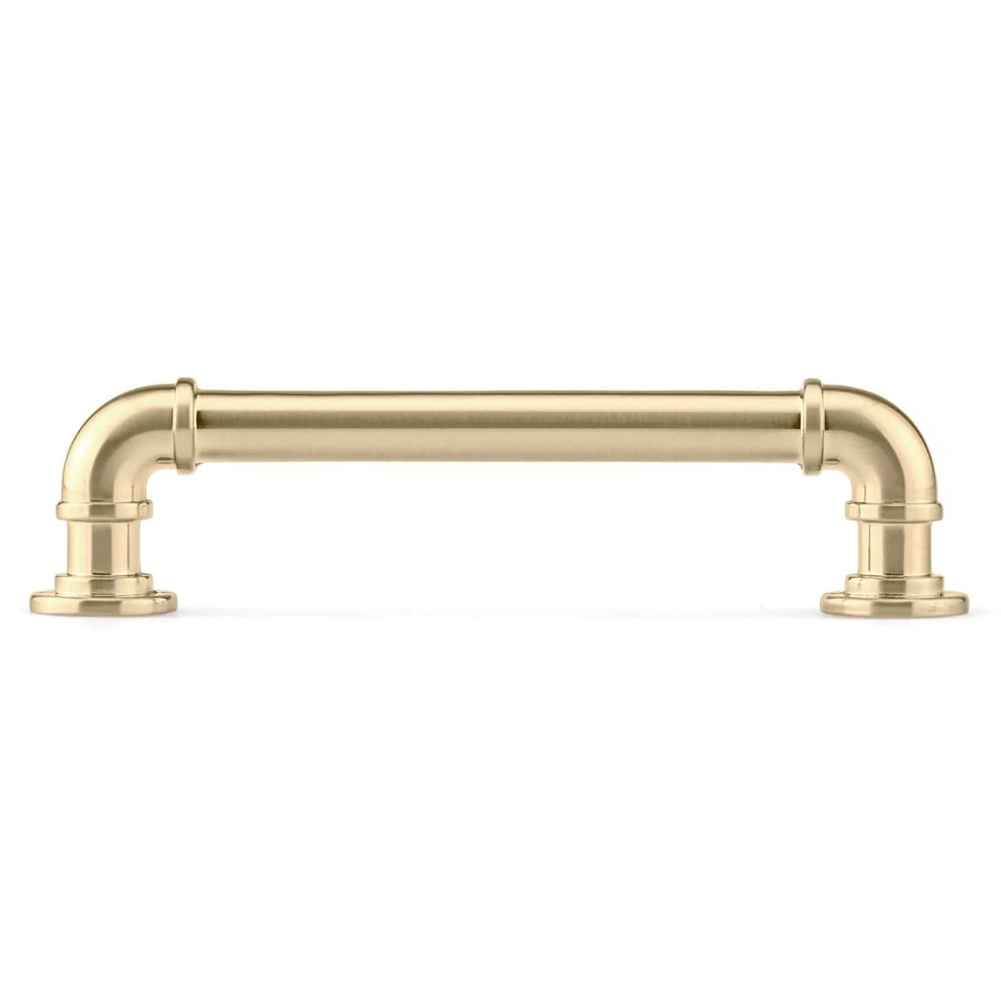 Eclectic Pull, 5-1/16" Center-to-Center, Satin Brass - Image 3