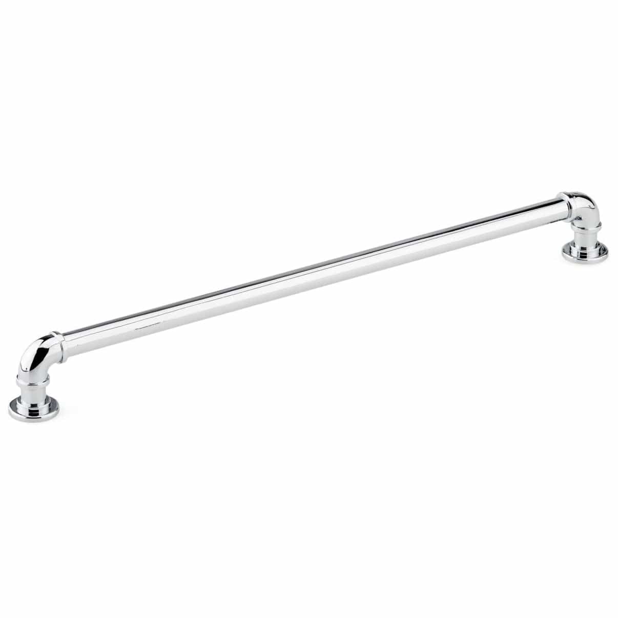 Eclectic Pull, 12-5/8" Center-to-Center, Chrome - Image 1