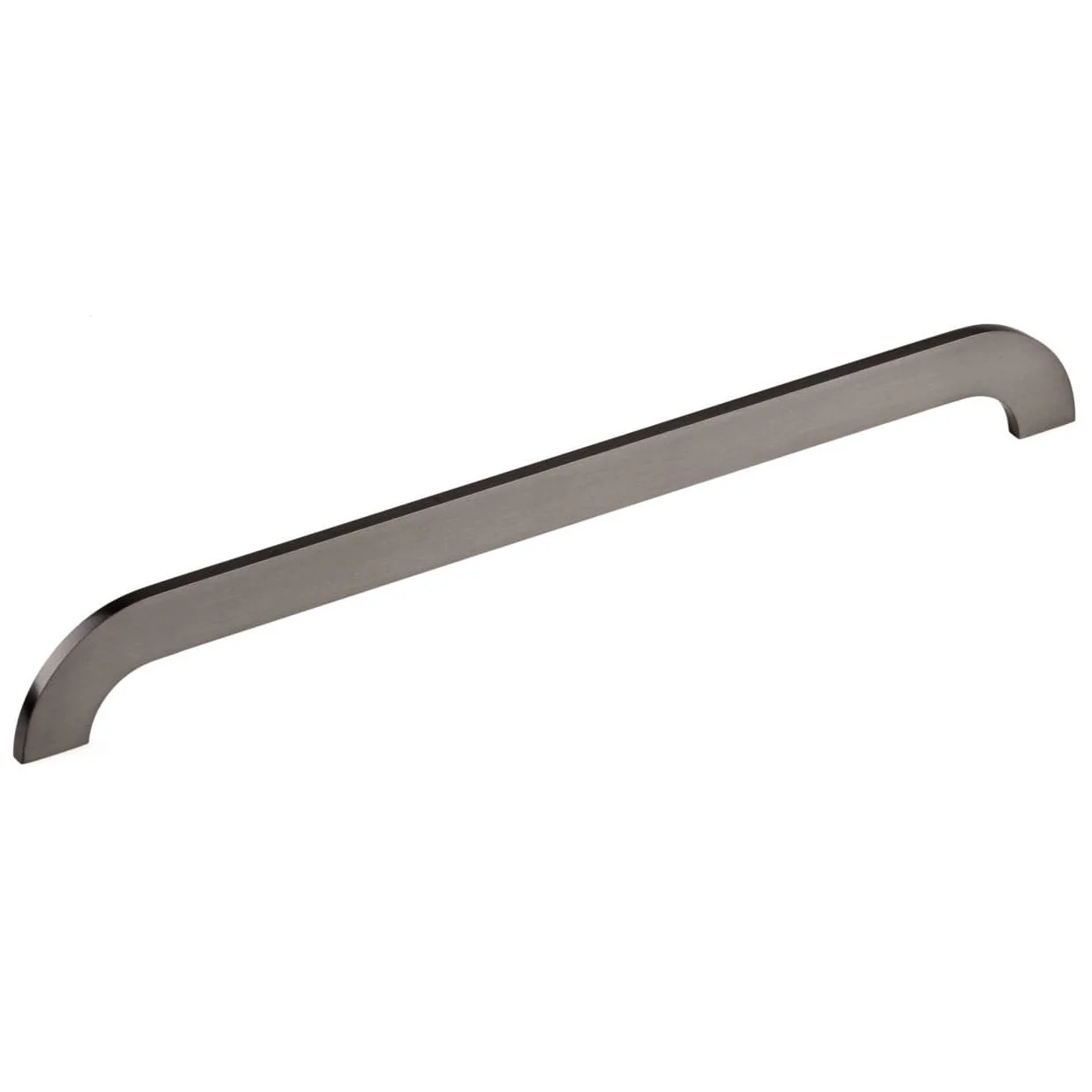 Contemporary Pull, 12-5/8" Center-to-Center, Brushed Black Nickel - Image 1