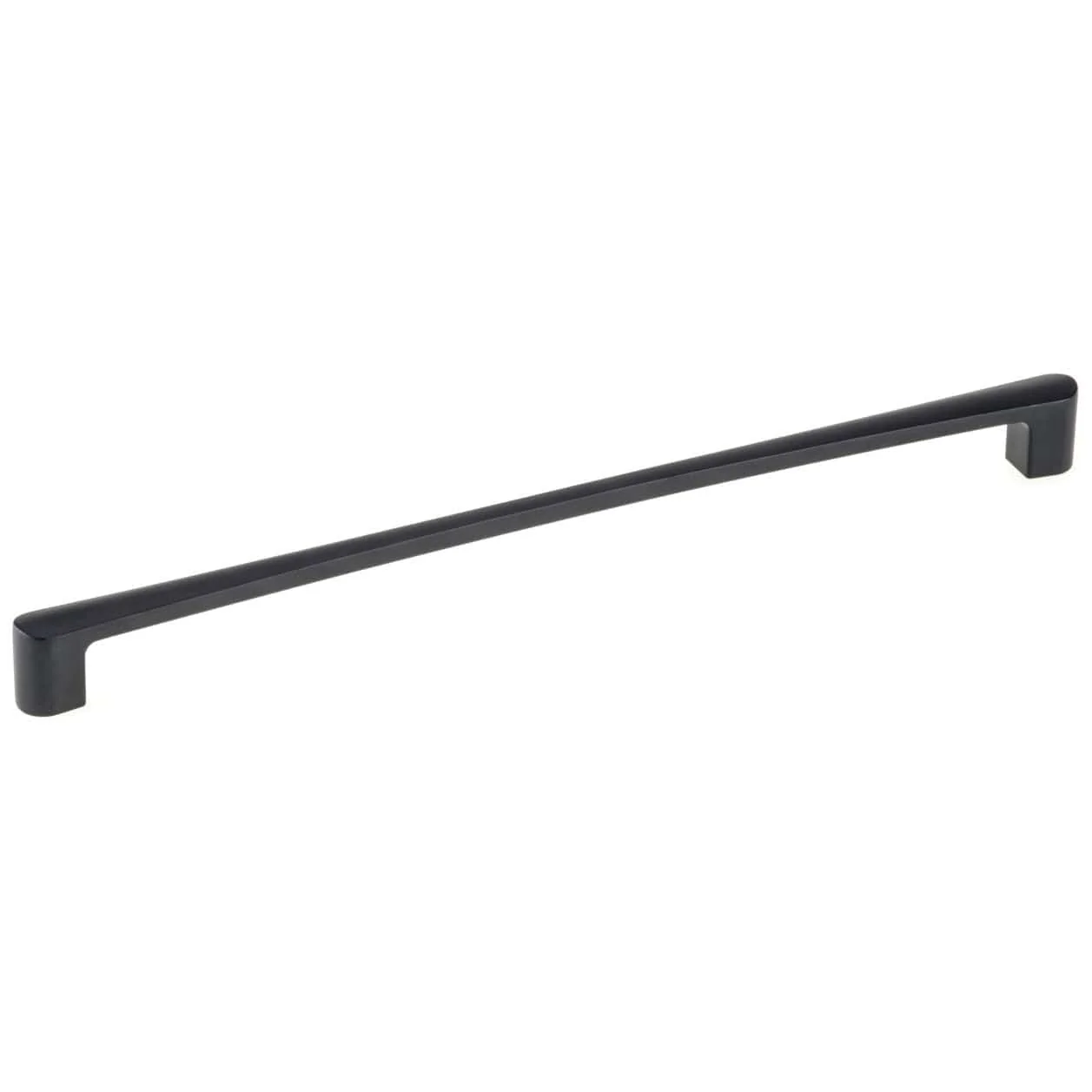 Contemporary Pull - 12-5/8" Center-to-Center - 9/32" W x 13-1/4" L - Matte Black - Image 1