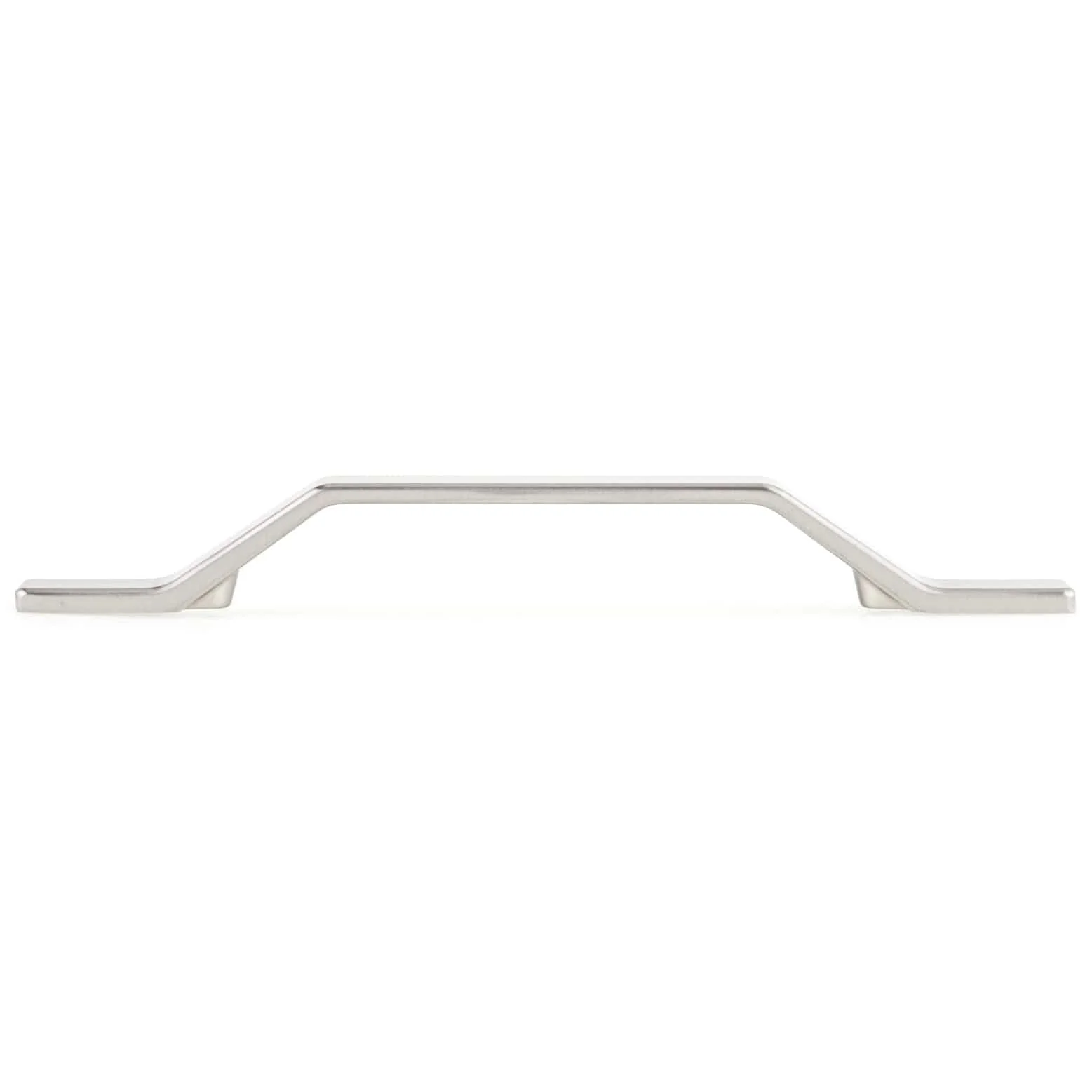 Contemporary Pull - 5-1/16" Center-to-Center - 23/32" W x 7-7/8" L - Brushed Nickel - Image 3