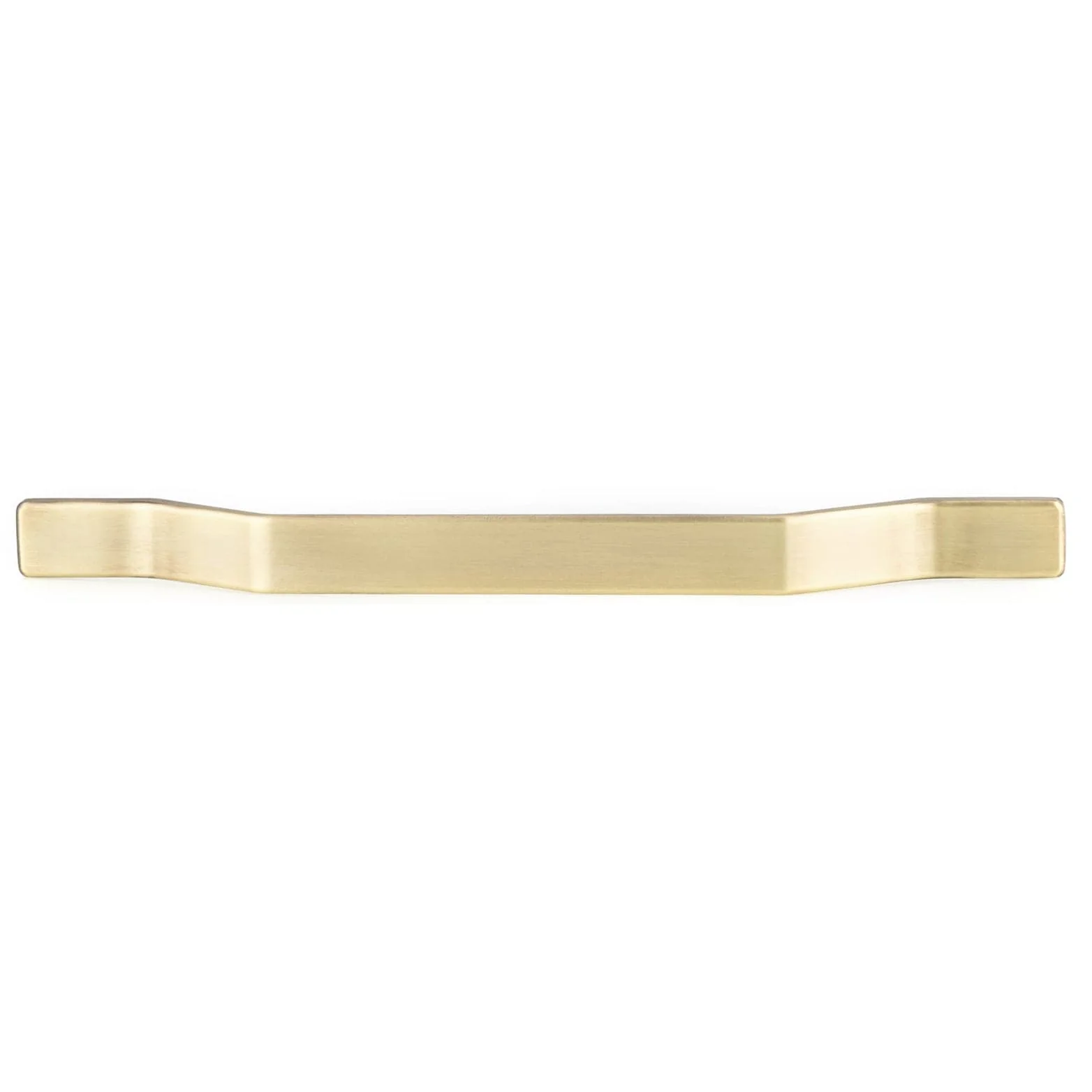 Contemporary Pull, 6-5/16" Center-to-Center, Satin Brass - Image 2