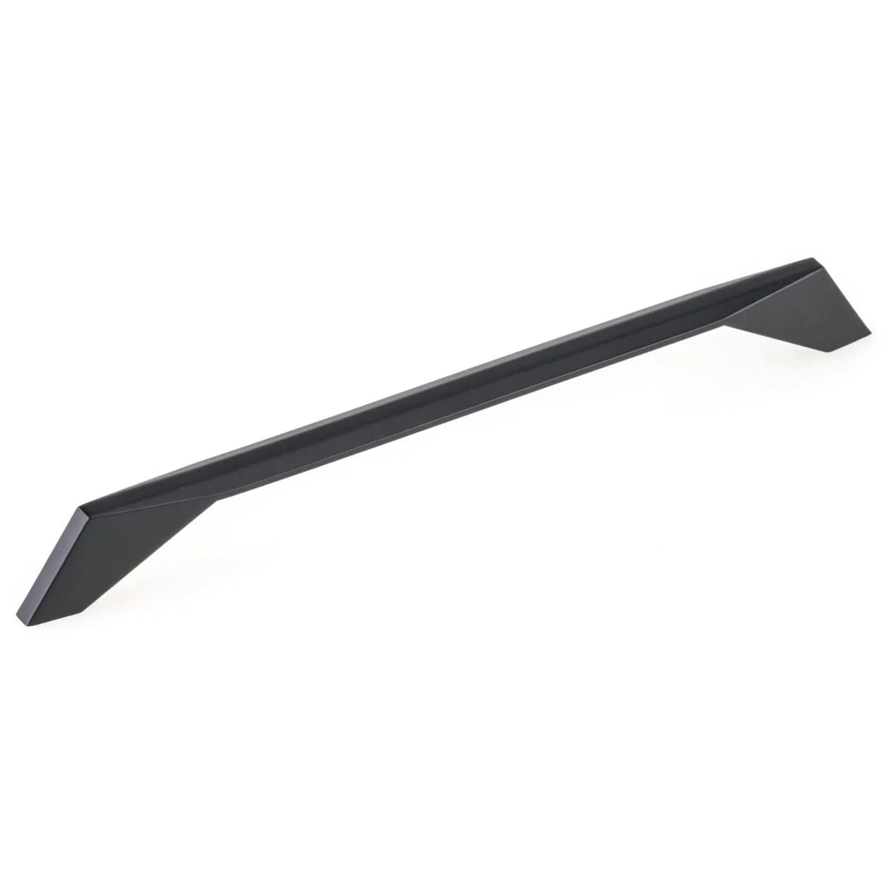 Contemporary Pull - 8-13/16" Center-to-Center - Matte Black - Image 1