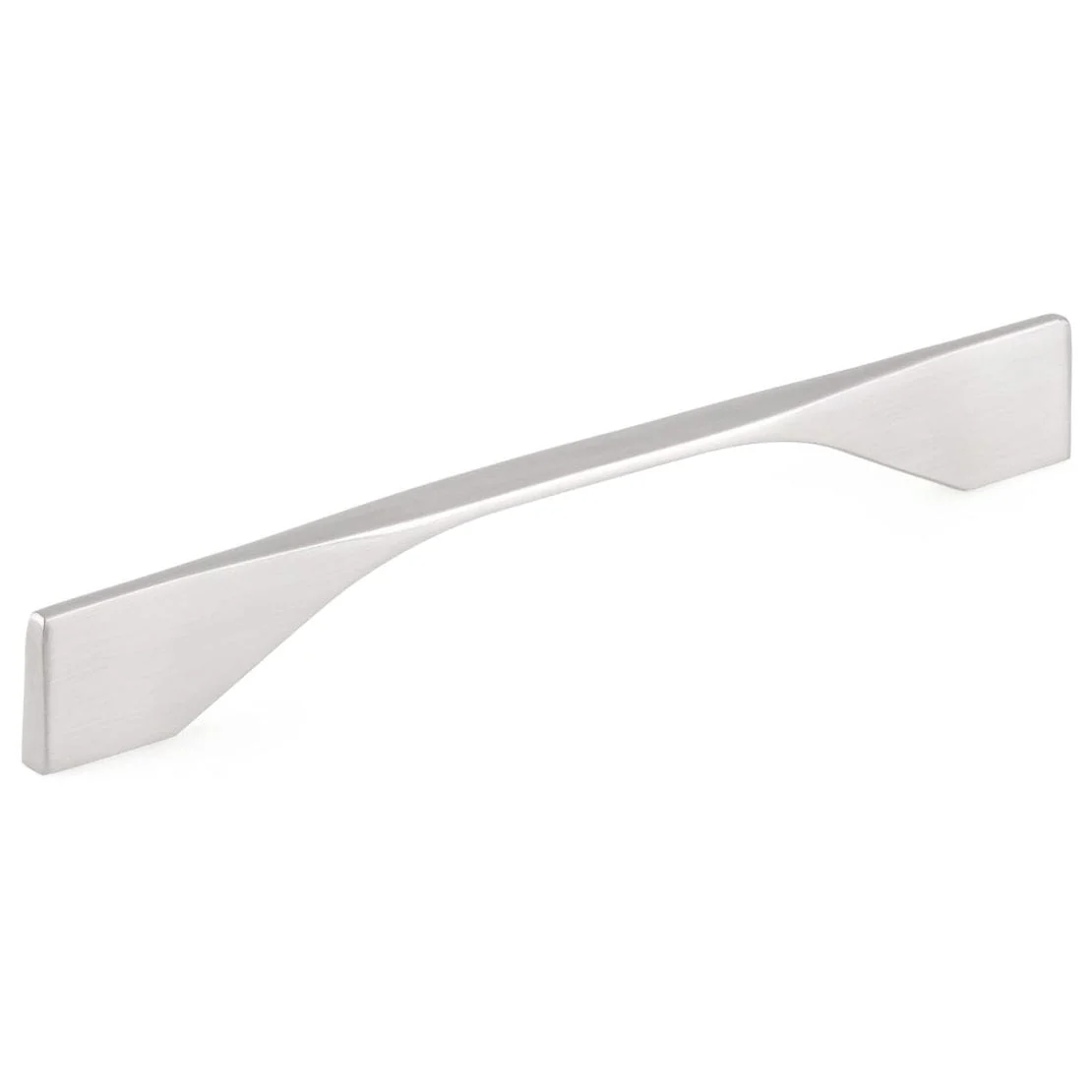 Contemporary Pull, 6-5/16" to 7-9/16" Center-to-Center, Brushed Nickel - Image 1