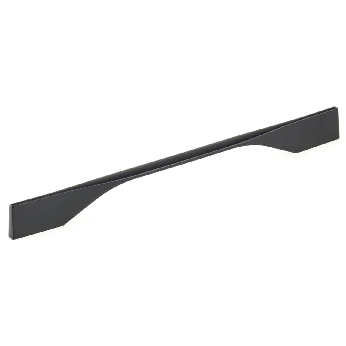 Contemporary Pull, 8-13/16" to 10-1/8" Center-to-Center, Matte Black - Image 1