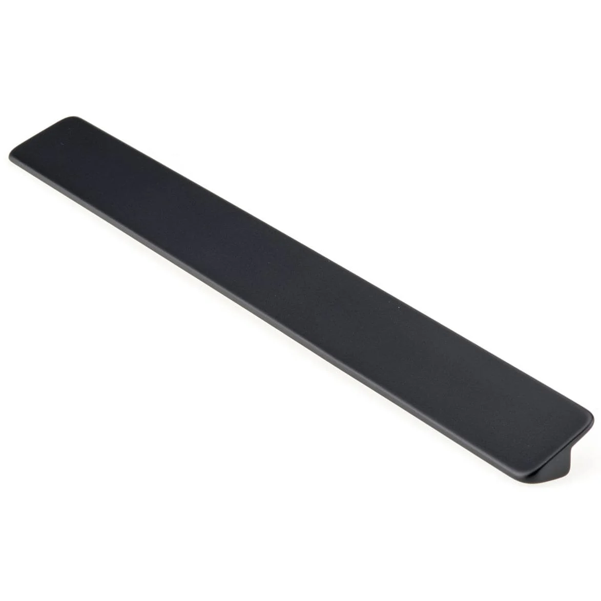 Contemporary Pull, 10-1/8" Center-to-Center, Matte Black - Image 1