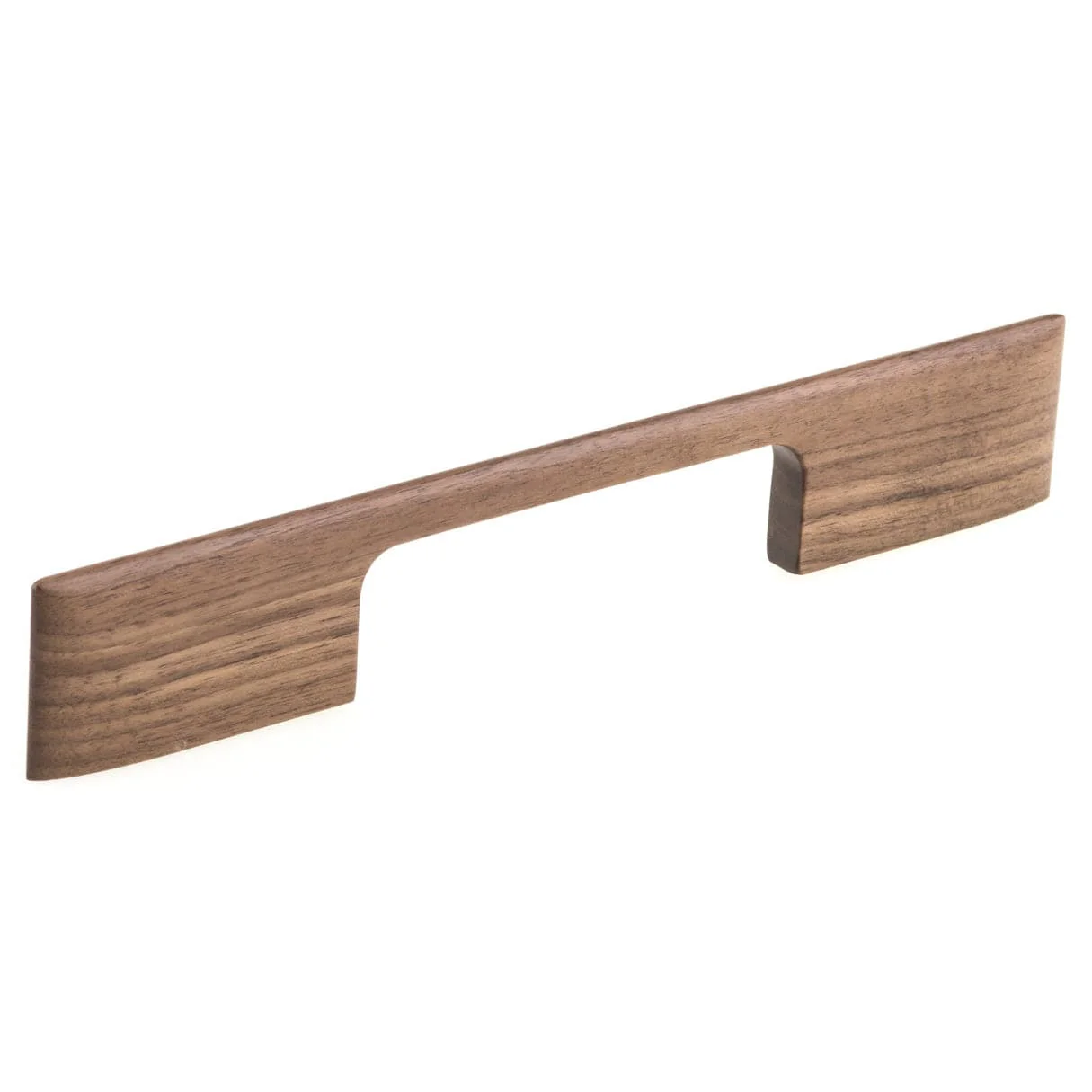 Contemporary Pull, 6-5/16" Center-to-Center, Euro Walnut - Image 1