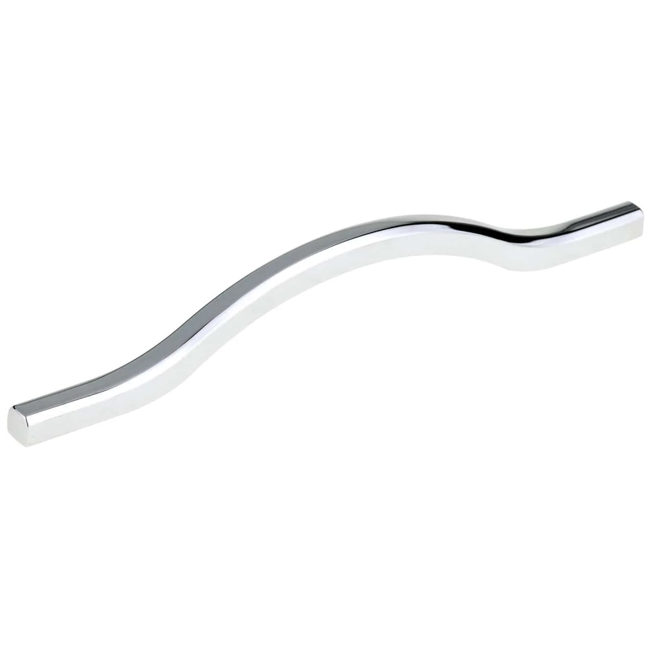 Contemporary Pull - 5-1/16" Center-to-Center - 5/16" W x 7-3/32" L - Chrome - Image 1