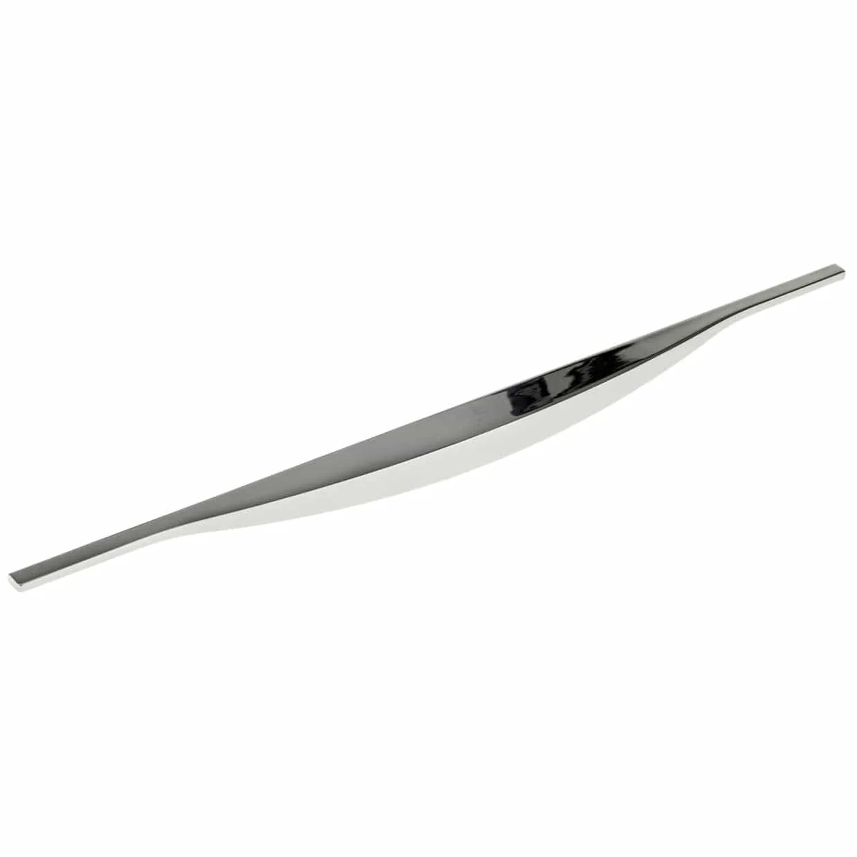 Contemporary Pull with Tapered Ends - 6-5/16" Center-to-Center - 14-5/8" OL - Chrome - Image 1
