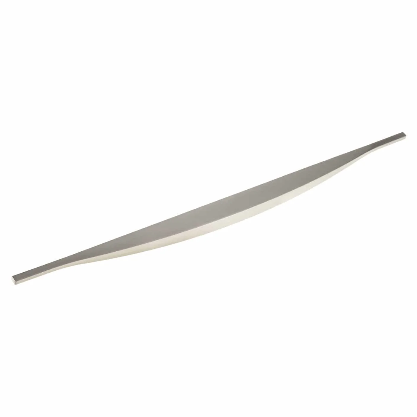 Contemporary Pull - 12-5/8" Center-to-Center - 19/32" W x 20-7/8" L - Brushed Nickel - Image 1