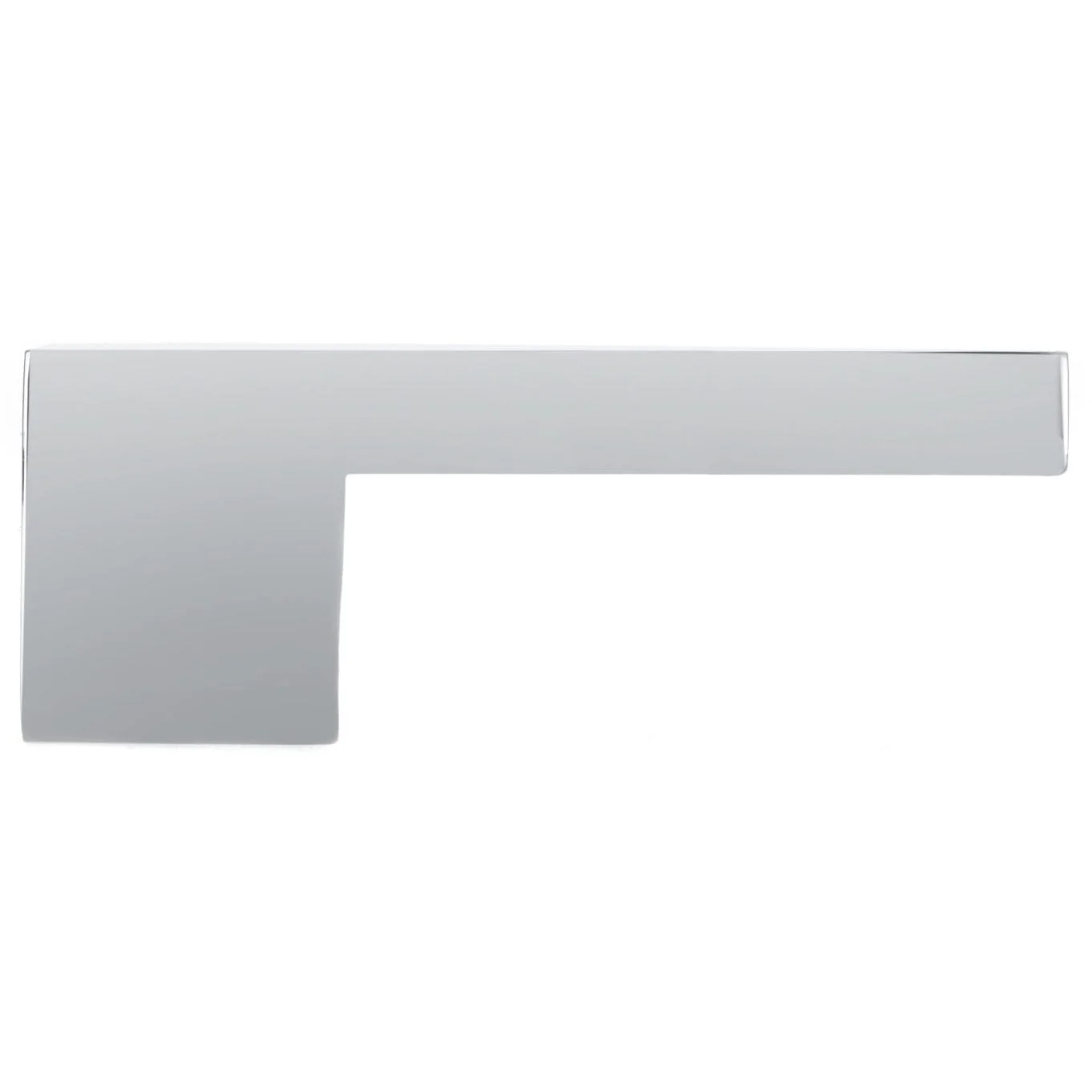 Contemporary L-shaped Pull - Thin- 5/8" Center-to-Center - 2-5/32" OL - Chrome - Image 3
