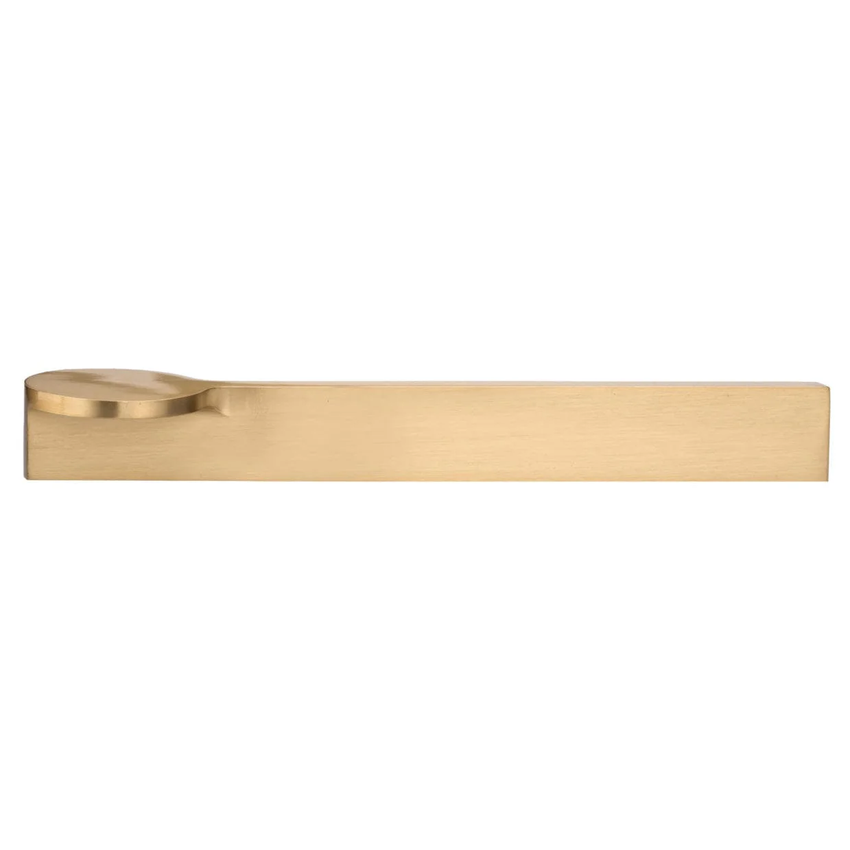Contemporary Pull, 5-1/16" Center-to-Center, Brushed Gold - Image 3