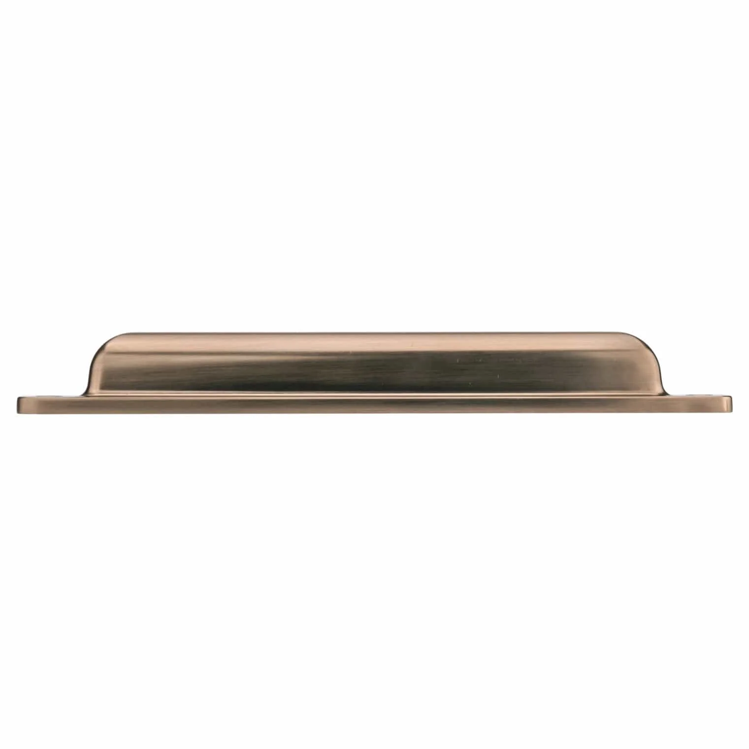 Rectangular Cup Transitional Pull - 5-1/32" Center-to-Center -5-3/4" OL - Champagne Bronze - Image 3