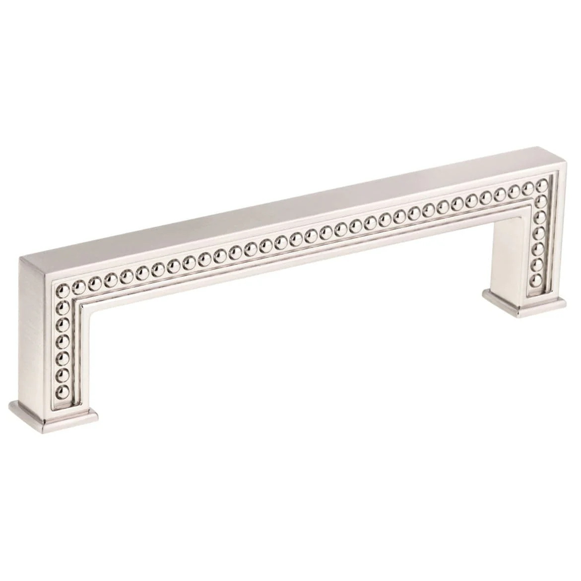 Transitional Pull, 5-1/16" Center-to-Center, Brushed Nickel - Image 1
