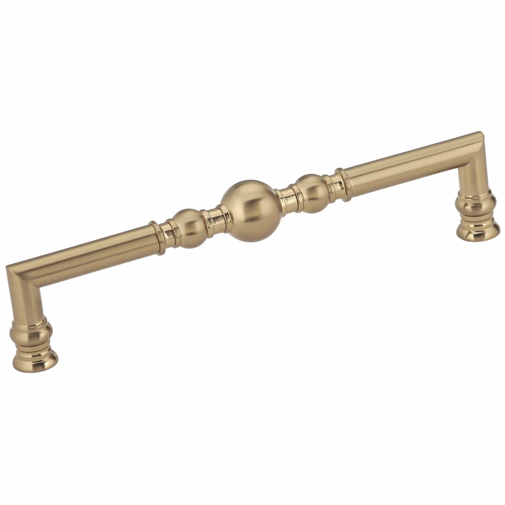 Traditional Pull, 7-9/16" Center-to-Center, Champagne Bronze - Image 1