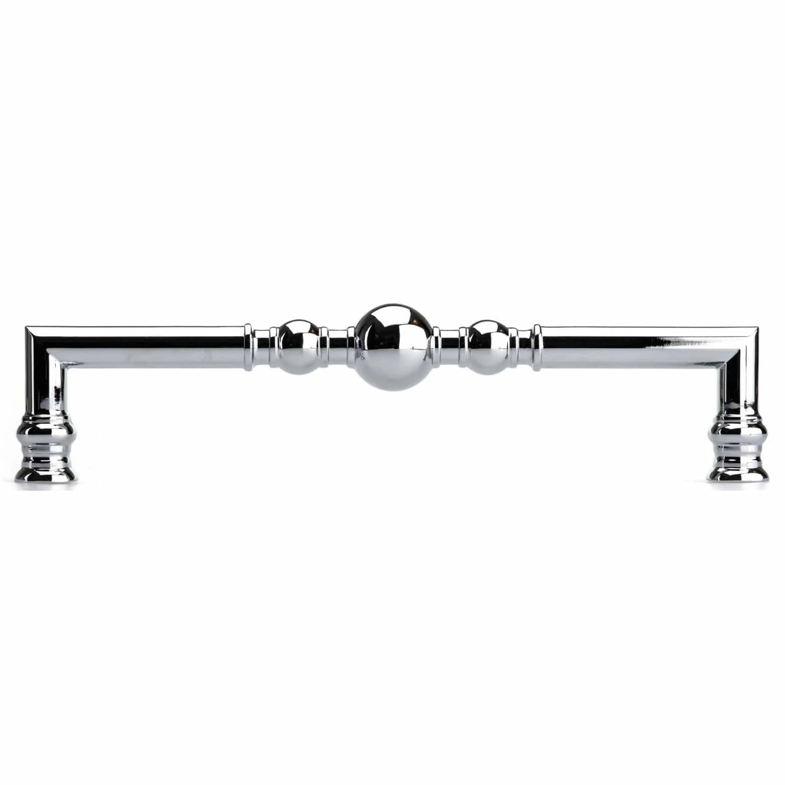 Traditional Pull, 12-5/8" Center-to-Center, Chrome - Image 3