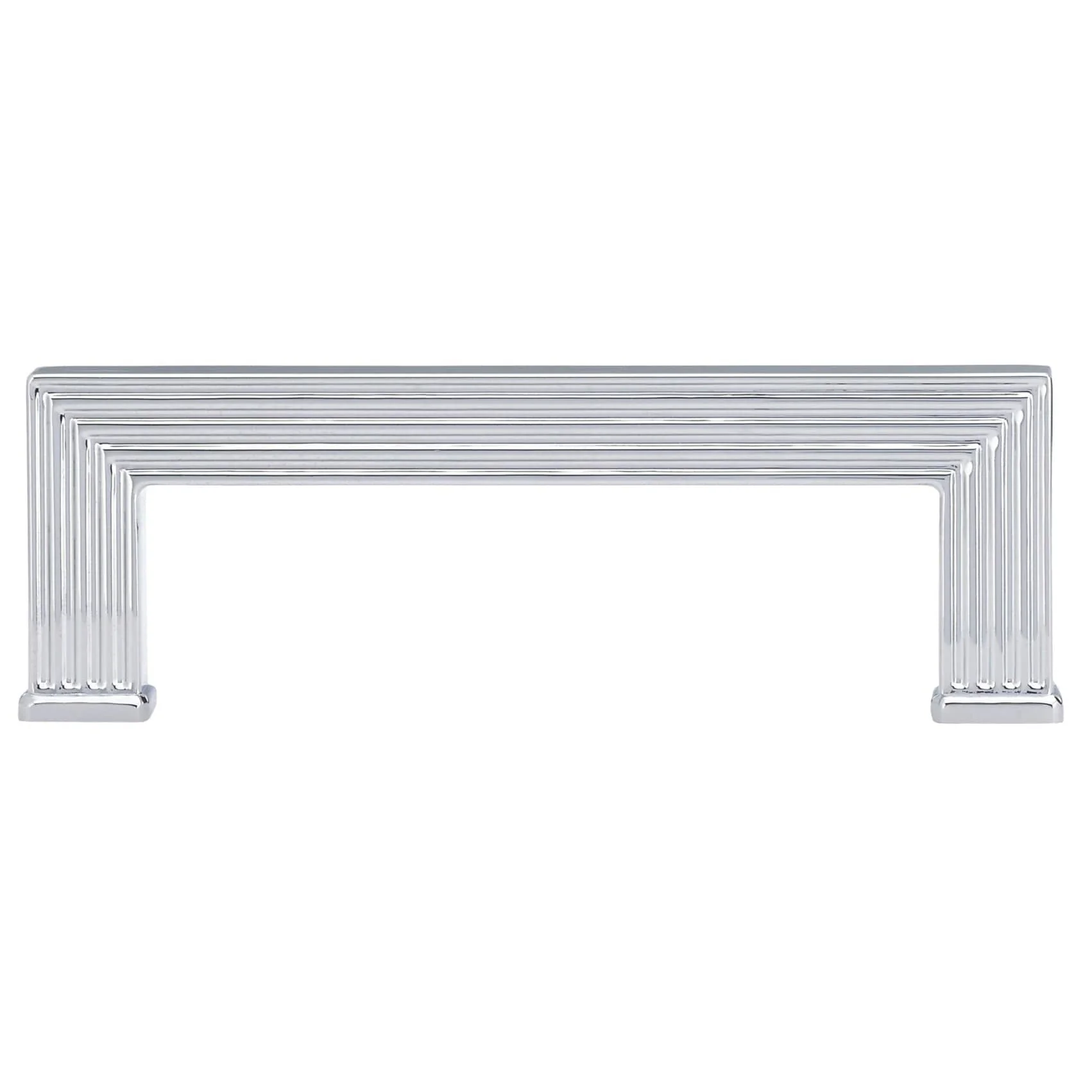 Transitional Pull, 3-3/4" Center-to-Center, Chrome - Image 3