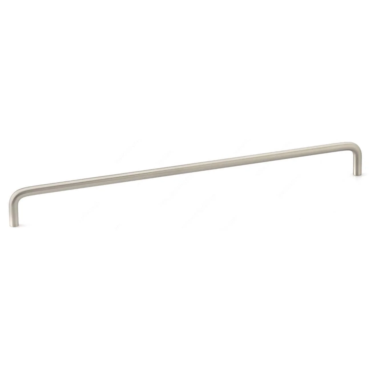 Contemporary Pull - 12-5/8" Center-to-Center - 5/16" W x 12-7/8" L - Brushed Nickel - Image 1