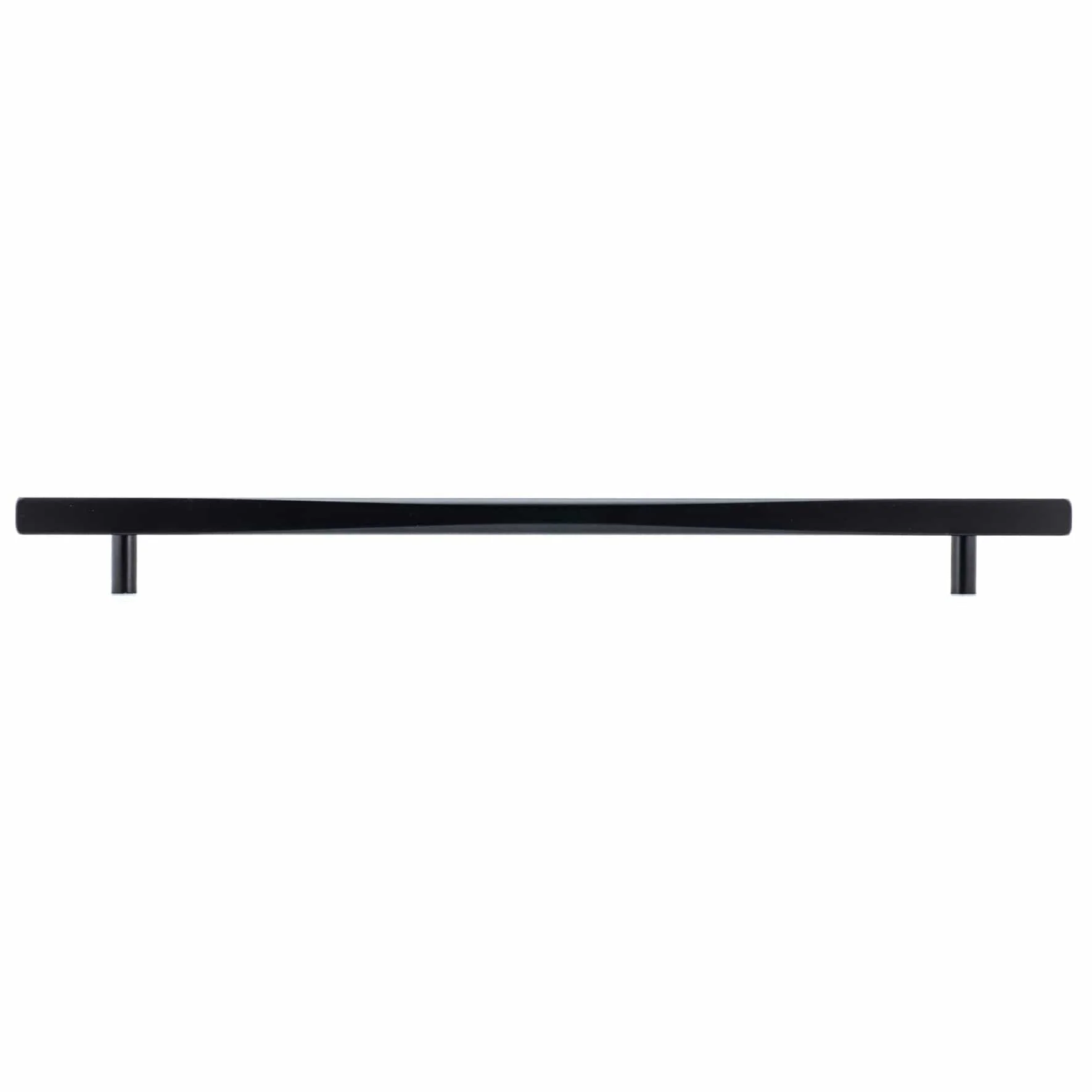 Contemporary Pull -  Matte Black - 5-1/16" - Center-to-Center - 8-3/16" L - Image 3