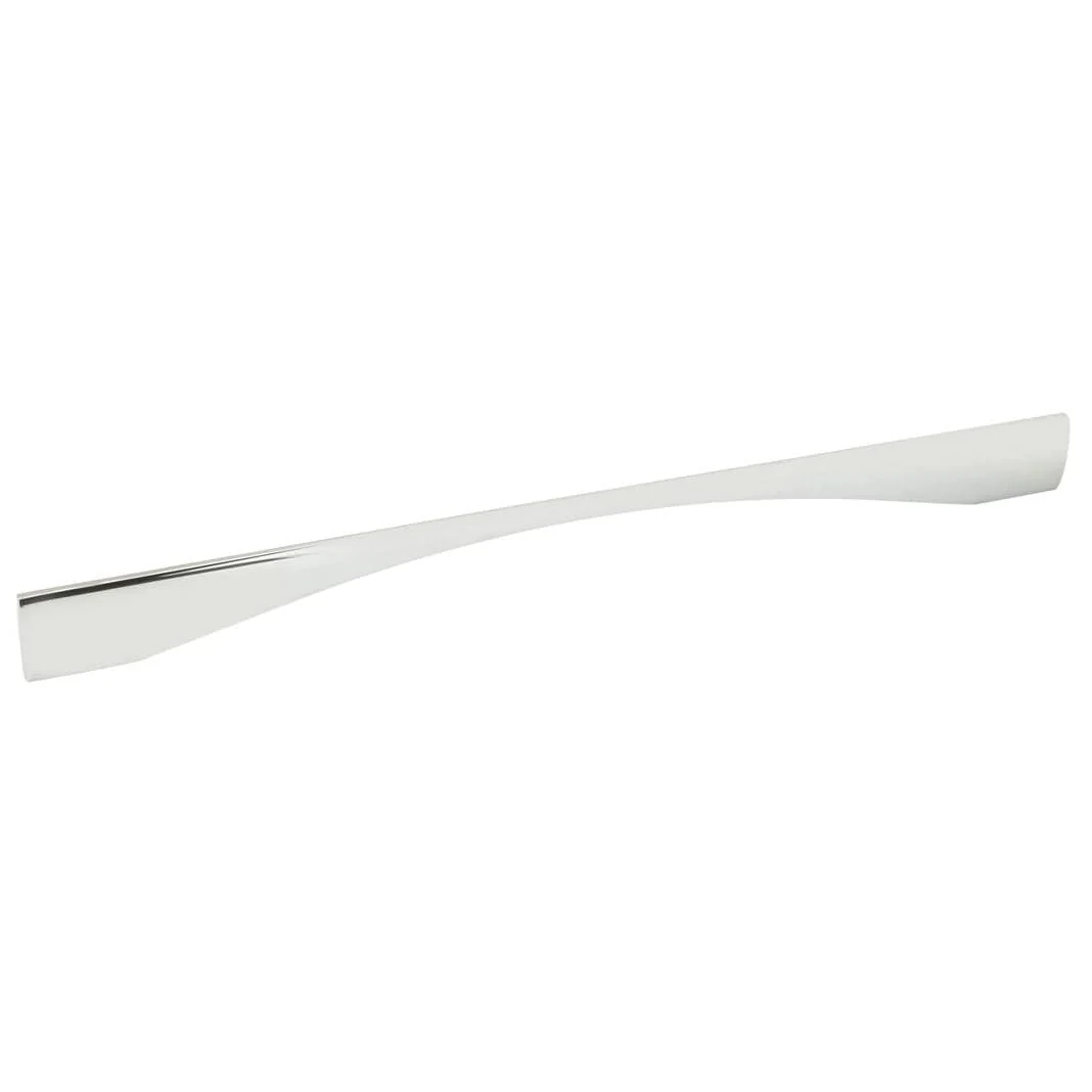 Contemporary Pull - 12-5/8" Center-to-Center - 13/32" W x 13-3/4" L - Chrome - Image 1