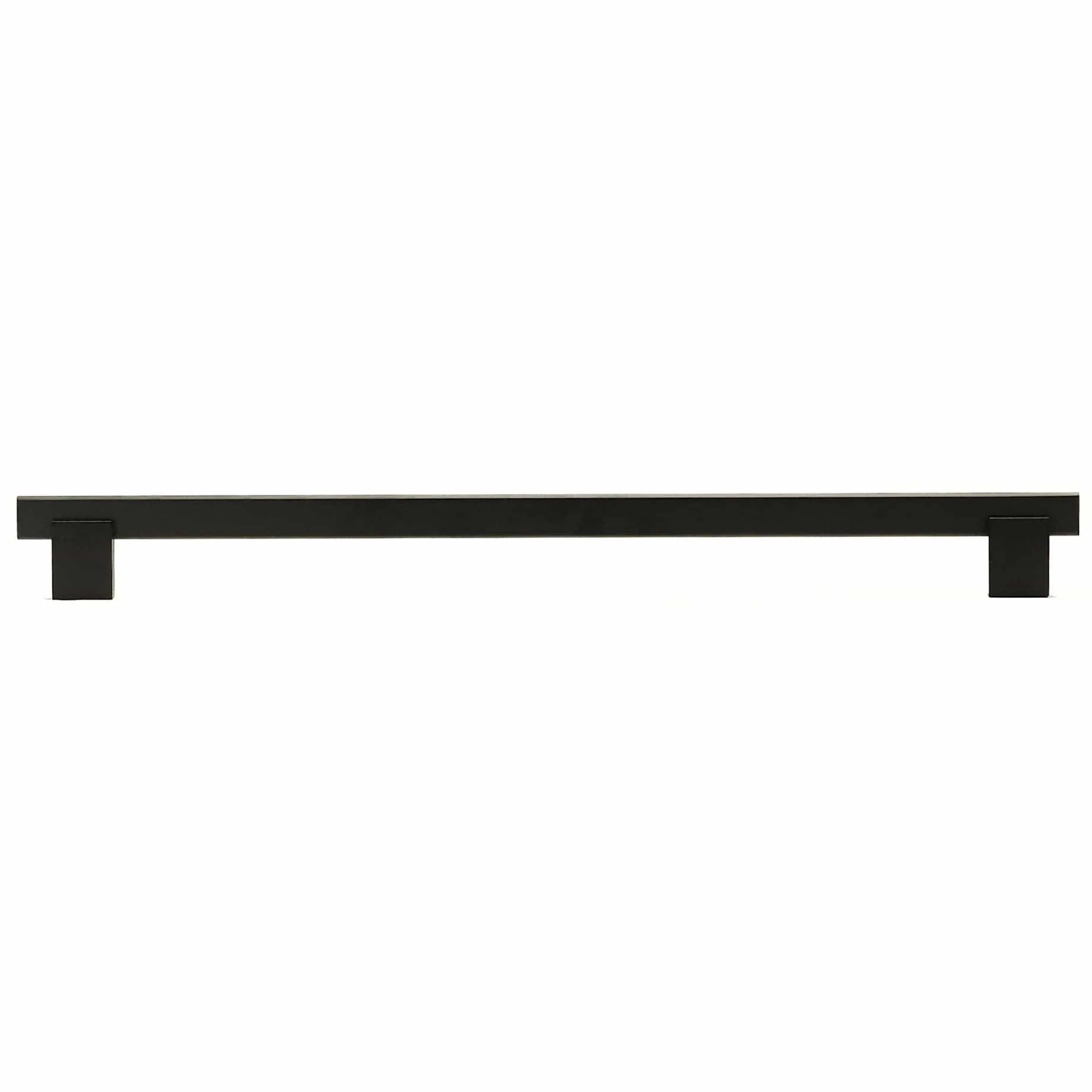 Contemporary Pull, 12-5/8" Center-to-Center, Matte Black - Image 3