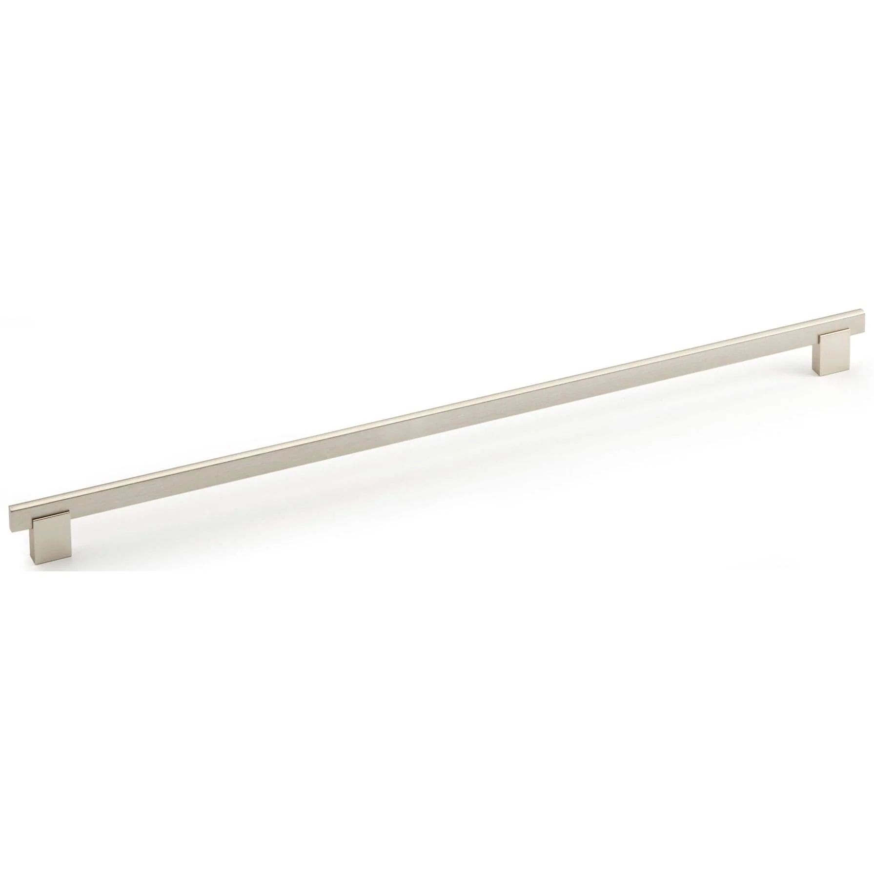 Contemporary Pull, 18-7/8" Center-to-Center, Brushed Nickel - Image 1