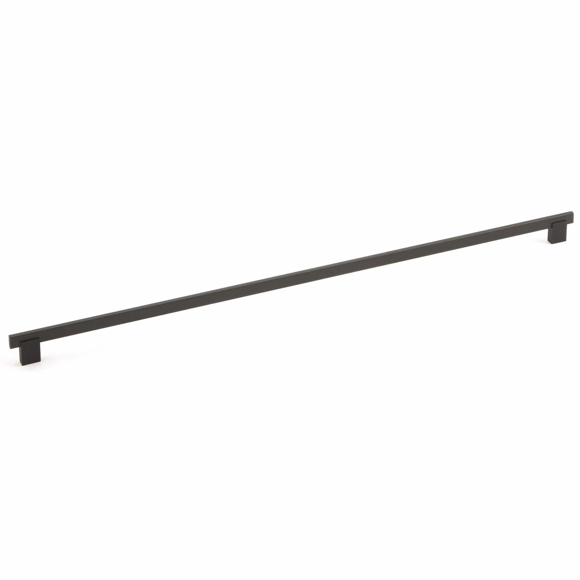 Contemporary Pull - 25-1/4" Center-to-Center - Matte Black - Image 1